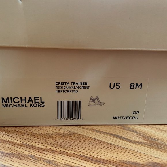 Crista Mixed-Media Trainer from Michael Kors - Picture 8 of 9